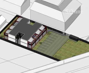 Stavebný pozemok v centre mesta Moldava nad Bodvou