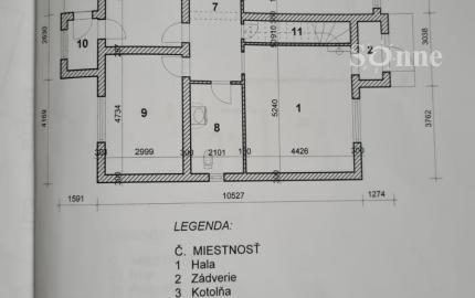 Rodinný dom na peknom slnečnom rovinatom pozemku - Mokrance