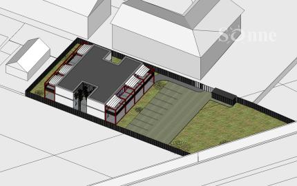 Stavebný pozemok na bývanie a podnikanie v centre mesta Moldava nad Bodvou