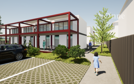 Stavebný pozemok na bývanie a podnikanie v centre mesta Moldava nad Bodvou