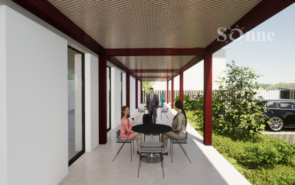 Stavebný pozemok na bývanie a podnikanie v centre mesta Moldava nad Bodvou