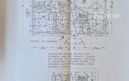 Rozostavaný rodinný dom - Mokrance