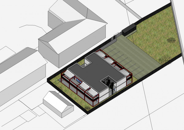 Stavebný pozemok v centre mesta Moldava nad Bodvou