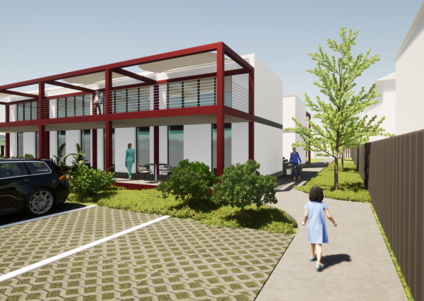 Stavebný pozemok na bývanie a podnikanie v centre mesta Moldava nad Bodvou