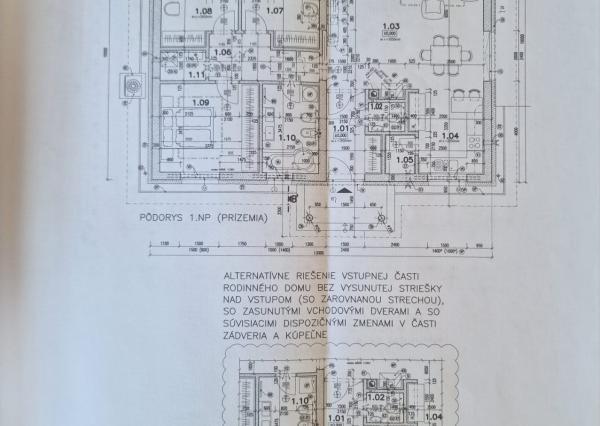 Rozostavaný rodinný dom - Mokrance