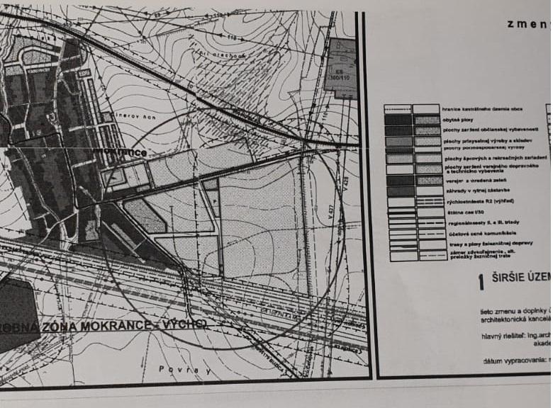 Investičný pozemok Mokrance