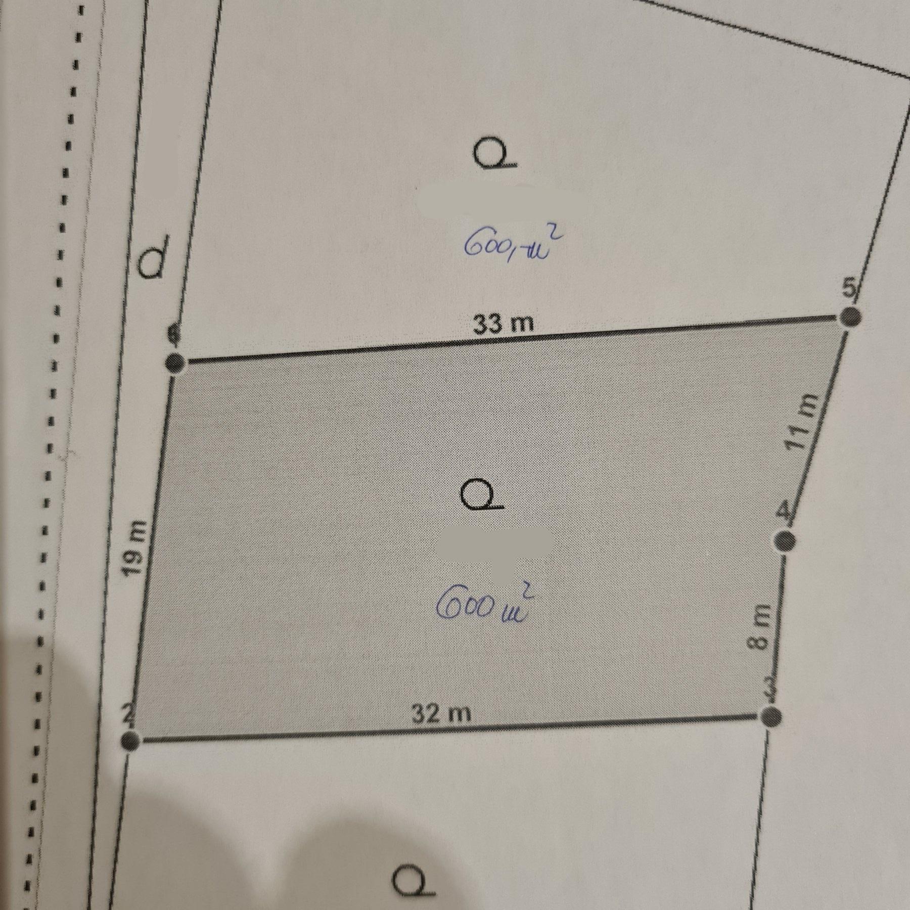 Pozemok č.2 na výstavbu rodinného domu - Nováčany