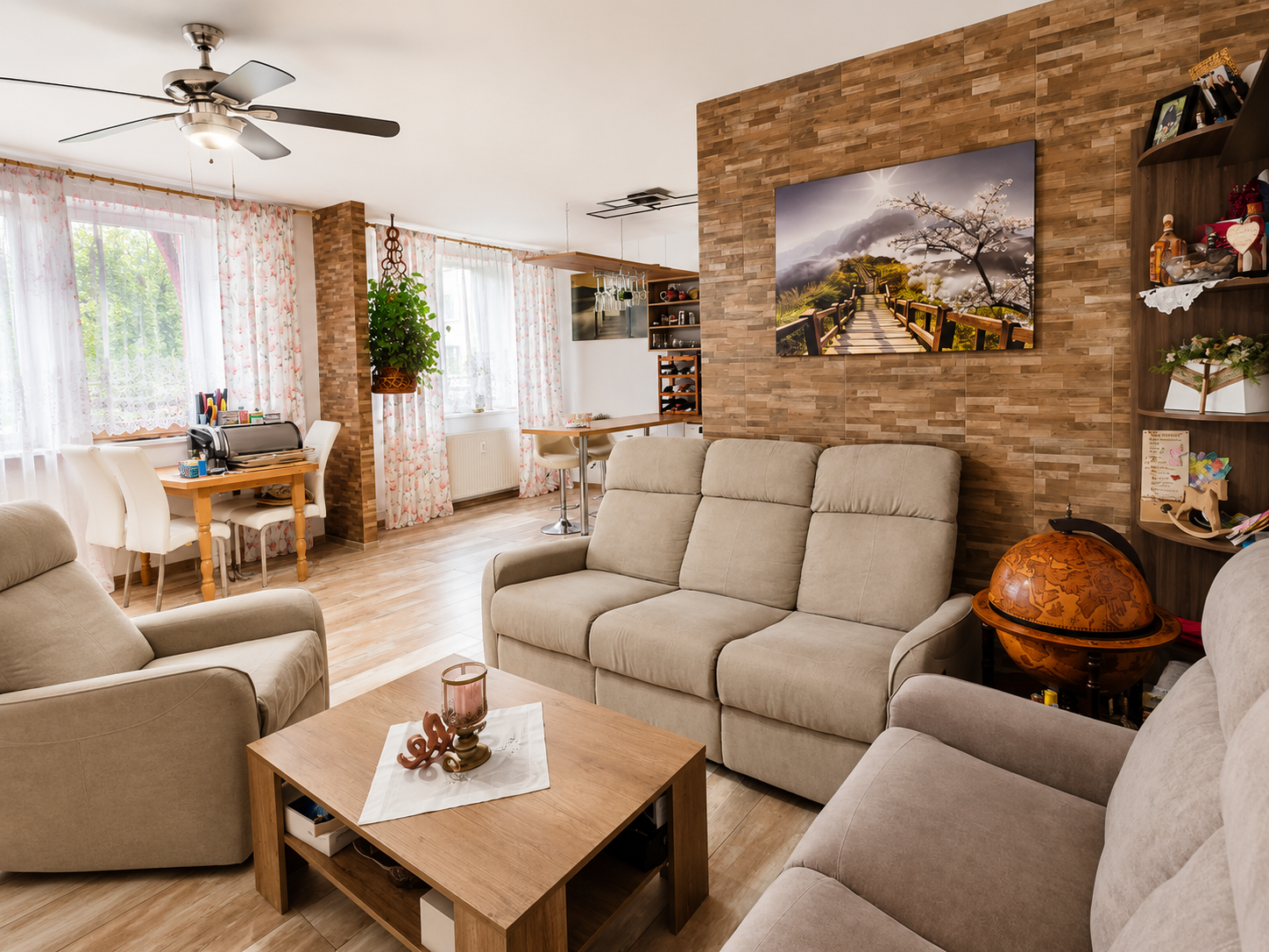 Na predaj zrekonštruovaný 3-izbový byt v Moldave nad Bodvou